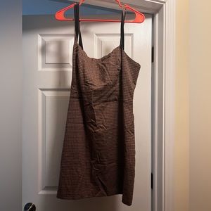 Abercrombie and Fitch Houndstooth/Plaid Dress